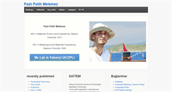 Desktop Screenshot of fazlifatih.com